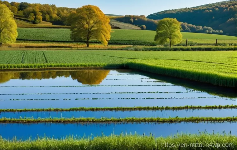 친환경 농업의 사회적 책임 - **Prompt: A Thriving Regenerative Farm Ecosystem**
Generate an image of a vibrant, sun-drenched ...